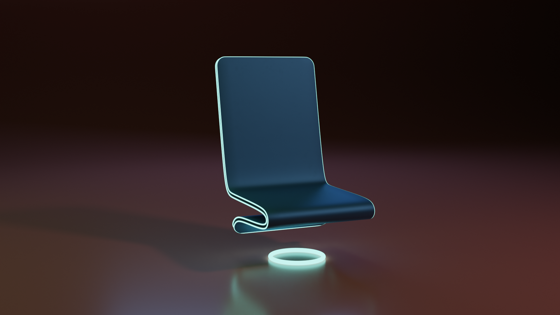 Simple Sci-Fi Chair preview image 1